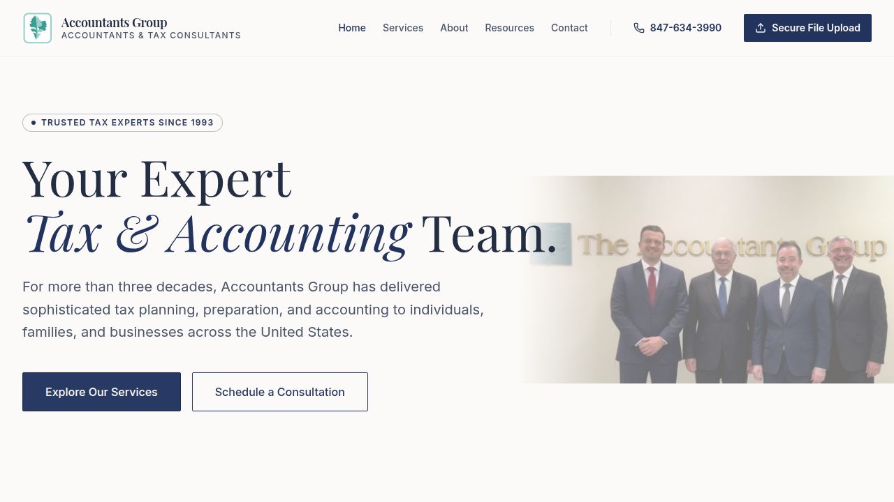 Accountants Group | CPA & Tax Experts Serving Clients Nationwide